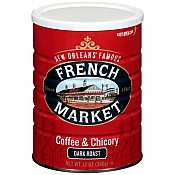 French Market Coffee & Chicory City Roast 12 oz